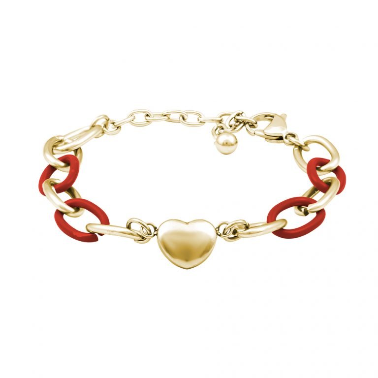 JEWELS BY LEONARDO Bracciale con Charm Donna IP oro